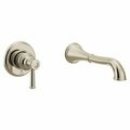 Moen Belfield One-Handle Wall Mounted Tub Filler in Polished Nickel WT9021NL